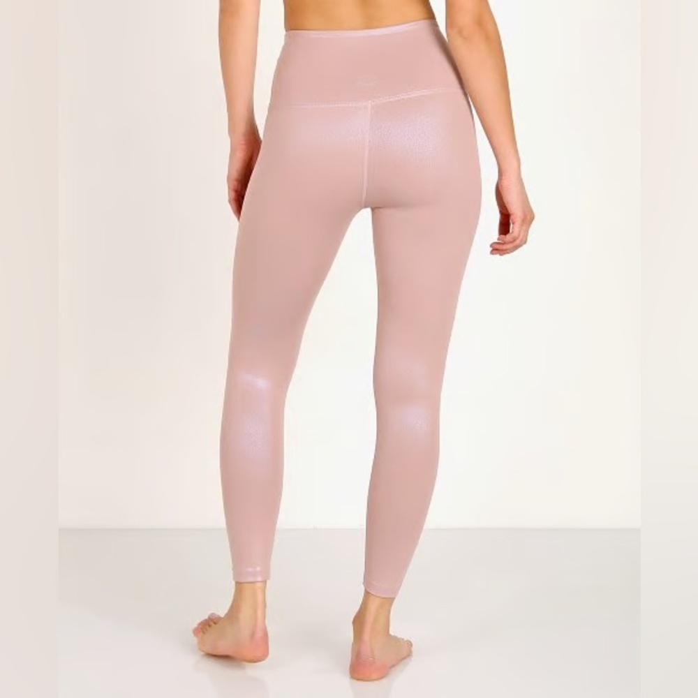 Beyond Yoga Metallic Blush High-Waist Leggings - Picture 4 of 8